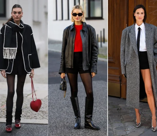 Shorts in inverno: come indossarli nel 2025/2026 senza sembrare appena uscite dal 2009