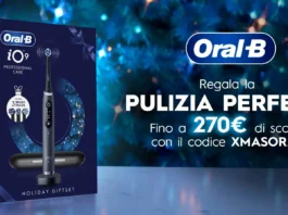Festeggia il Natale con Oral-B: ricevi un regalo Samsung con l’acquisto di uno spazzolino elettrico