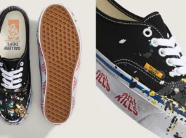 Vans x Gallery Dept.: quando le sneaker sembrano appena uscite dallo studio di un artista