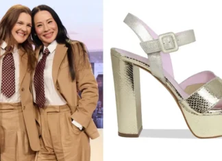 Drew Barrymore ha appena passato le sue scarpe comfort del cuore a Lucy Liu (ed è un vero momento Charlie’s Angels-core)