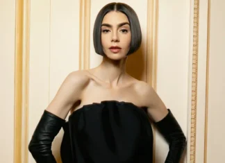 Soft glamour, ma make it winter: il beauty look di Lily Collins ha fatto impazzire TikTok