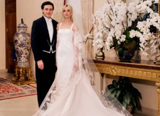 L’abito da sposa Valentino di Nicola Peltz è la cosa più fashion di tutta questa storia (spoiler: non era improvvisato)