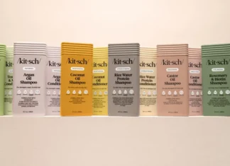 Kitsch lancia i suoi primi shampoo e balsami liquidi: il brand cult degli accessori capelli cambia (davvero) passo