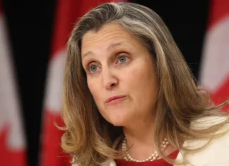 Chrystia Freeland, dopo le dimissioni da parlamentare in Canada, lavorerà per il governo ucraino Chrystia Freeland - Photo Credits CBC