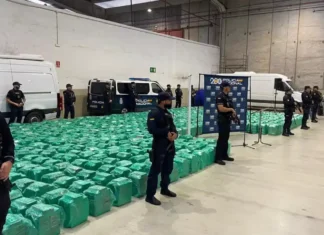 La polizia spagnola ha sequestrato 10 tonnellate di cocaina: un duro colpo al narcotraffico Cocaina Narcotraffico - Photo Credits Euronews.com