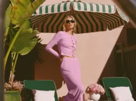 Alo Yoga sceglie Elsa Hosk per San Valentino (e trasforma il rosa in una nuova ossessione)