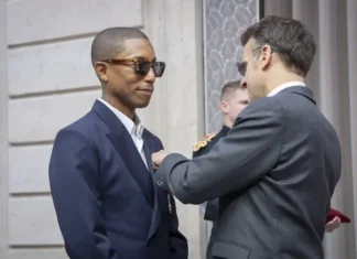 Pharrell Williams è stato nominato cavaliere della Légion d’Honneur