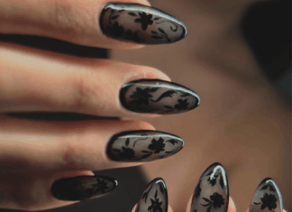 Unghie gothic floral: il trend dark-romantic che sta conquistando il 2026 (e Instagram)