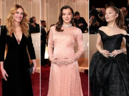 I look del red carpet dei Golden Globes 2026: vince Ariana Grande in Vivienne Westwood, il resto old money e corsetteria