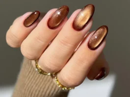 Cinnamon spice nails: la manicure più cozy (e cool) dell’inverno 2026