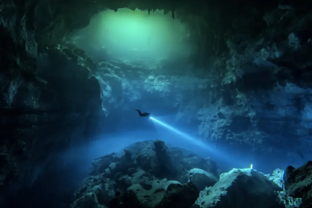 Diving Into the Darkness