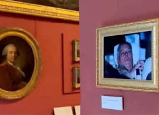15 minuti di gloria per Andrew Windsor: la sua foto segnaletica affissa al Louvre Andrew Windsor Louvre - Photo Credits Notícias R7