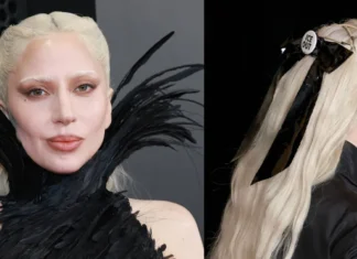 Lady Gaga conquista i Grammy 2026 con un look goth (e spilla anti ICE)