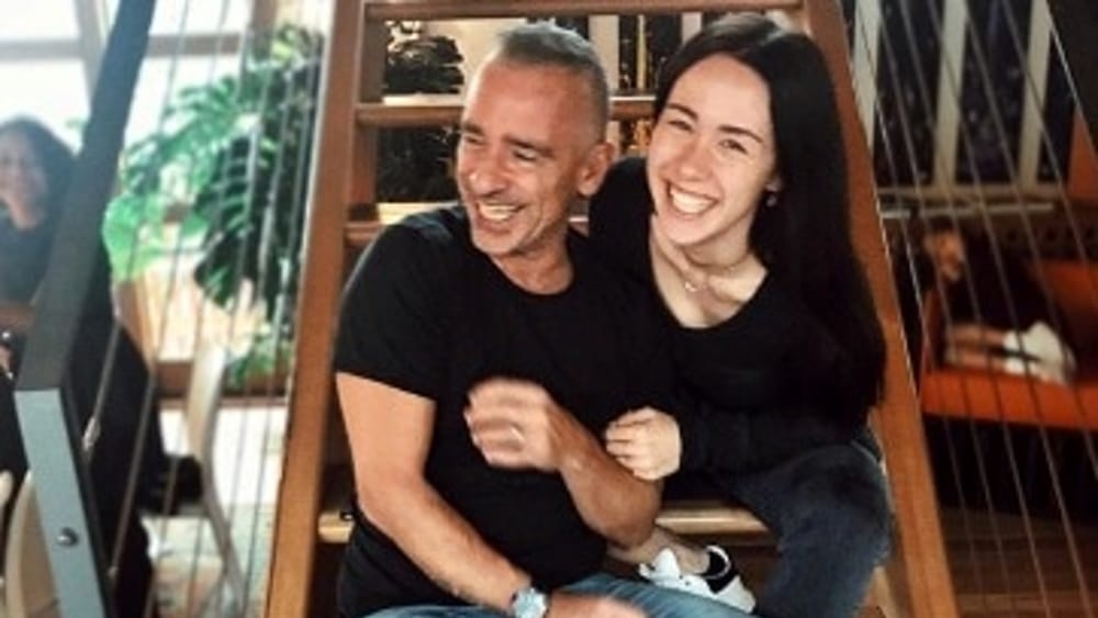 Ramazzotti e la figlia Aurora. Credits Aurora Ramazzotti