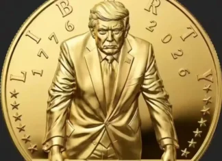 Donald Trump sarà il volto sulla moneta per il 250° anniversario, ma è legale? Moneta Anniversario Trump - Photo Credits Sky TG24