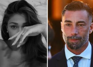 Scatta la “scintilla” durante Sanremo tra Belen e un inviato di Striscia, ecco chi è, come e quando