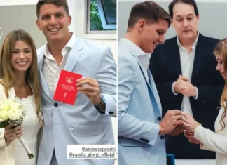 Chi è il marito di Camila Giorgi, Andreas Pasutti e il matrimonio segreto