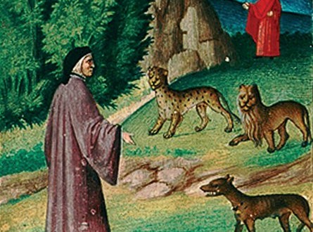 Dante e le tre fiere. Credits Anna Maria Vaglia