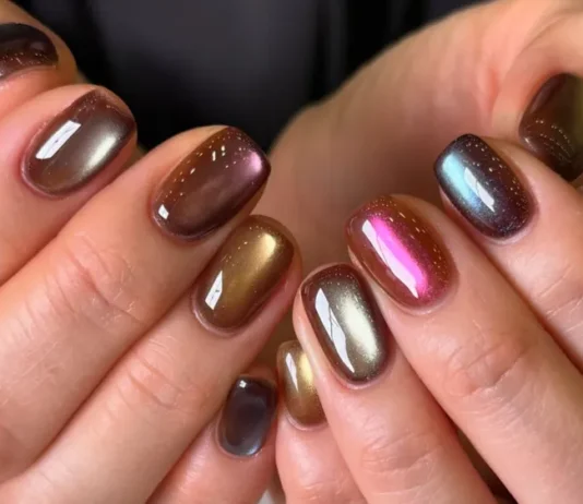 Il trend unghie Dragon Scale è la manicure più magica del momento
