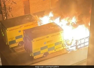Diverse ambulanze di un’organizzazione ebraica di volontariato, sono state incendiate a Londra