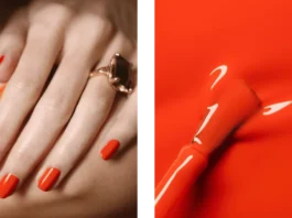 La manicure della primavera 2026 è orange