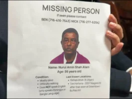 Nurul Amin Shah Alam, un rifugiato cieco, è morto a Buffalo: gli agenti anti-immigrazione lo avevano lasciato da solo davanti a un bar