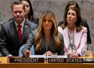 Melania Trump ha presieduto una riunione del Consiglio di sicurezza dell’ONU