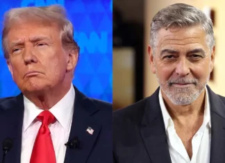 Il presidente Trump insulta George Clooney: “La sua recitazione è un crimine di guerra”