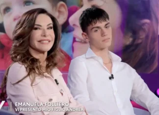 Chi è l’ex marito di Emanuela Folliero, Enrico Mellano (padre di suo figlio Andrea)