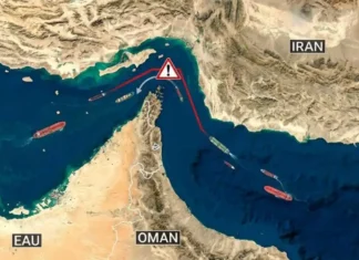 L’Iran e l’Oman stanno pensando a un pedaggio fisso per le navi che attraversano lo Stretto di Hormuz Stretto Hormuz Mine - Photo Credits www.lospecialegiornale.it