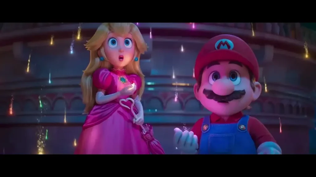 Super Mario Galaxy, Mario e Peach
