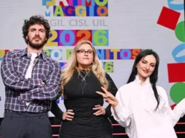 La scaletta e i cantanti sul palco del concertone del primo maggio 2026 a Roma