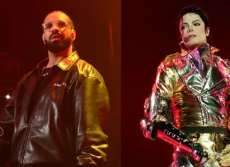 Drake ha battuto il record di Michael Jackson per il maggior numero di singoli in vetta alla Billboard Hot 100 per un artista solista maschile