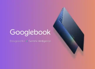 Arrivano i Googlebook: nuovi laptop basati sulla Gemini Intelligence Googlebook - Photo Credits Mashable, Google Blog (modificato con Canva)