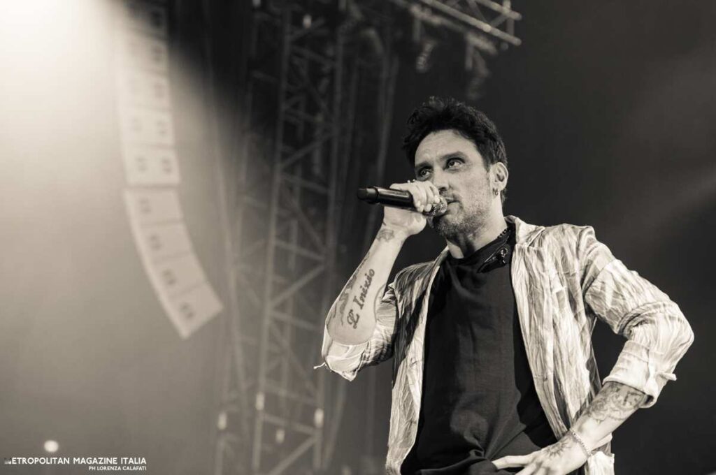 Fabrizio Moro - Palazzo Dello Sport Roma - Ph © Lorenza Calafati