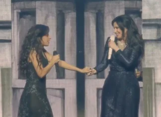 Laura Pausini festeggia il suo compleanno duettando con Camila Cabello