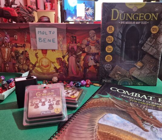 Pwork Wargames Combat Book, RPG TOKENS e Combat Tiles: i tre semplicissimi prodotti che mi hanno svoltato la campagna!