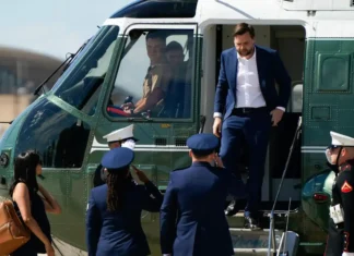 Il vicepresidente degli Stati Uniti JD Vance è arrivato in Svizzera