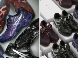 Le nuove Asics firmate Juntae Kim sembrano uscite da una sfilata couture (e sì, hanno anche dei fiori rimovibili)