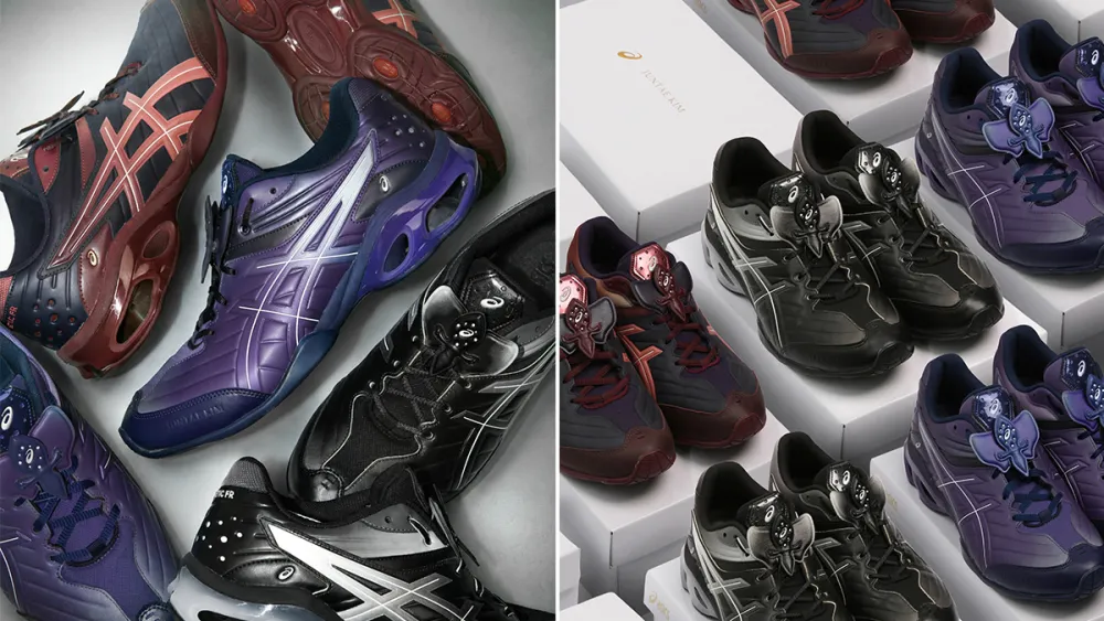 le nuove asics firmate juntae kim sembrano uscite da una sfilata couture e s236 hanno anche dei fiori rimovibili da Metropolitanmagazine.it le nuove asics firmate juntae kim sembrano uscite da una sfilata couture e s236 hanno anche dei fiori rimovibili