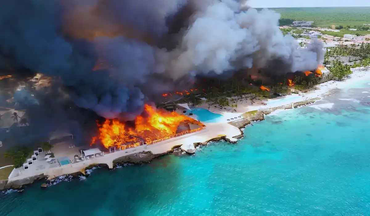 resort in fiamme nella repubblica dominicana morta una turista italiana 1700 gli evacuati da Metropolitanmagazine.it resort in fiamme nella repubblica dominicana morta una turista italiana 1700 gli evacuati