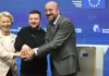 Consiglio UE, Zelensky pressa i leader: «L’Ucraina merita l’appartenenza più di tutti» Zelensky Consiglio UE - Photo Credits Europa Today