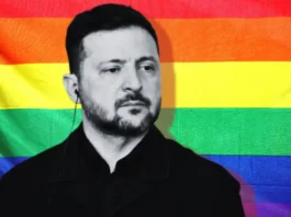 Zelensky si espone sui diritti LGBTQ+: «Siamo tutti uguali», ma il quadro giuridico dice altro Zelensky LGBTQ+ - Photo Credits Corriere (modificato con Canva)