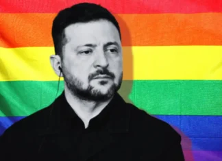 Zelensky si espone sui diritti LGBTQ+: «Siamo tutti uguali», ma il quadro giuridico dice altro Zelensky LGBTQ+ - Photo Credits Corriere (modificato con Canva)