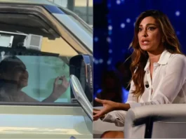 Belen Rodriguez è stata denunciata per omissione di soccorso, ritirata la patente e rischia il processo