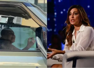 Belen Rodriguez è stata denunciata per omissione di soccorso, ritirata la patente e rischia il processo