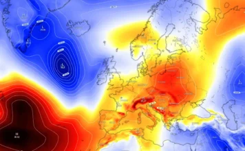 Il caldo record tiene ancora in ostaggio l’Europa, ma si sta spostando verso est