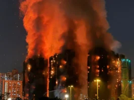 Incriminate due aziende e sette persone in relazione al devastante incendio divampato a Hong Kong lo scorso novembre