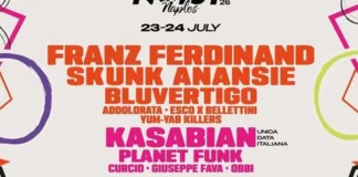 Torna a Napoli il Noisy Naples Fest: Franz Ferdinand e Kasabian headliner della nuova edizione