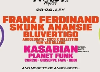 Torna a Napoli il Noisy Naples Fest: Franz Ferdinand e Kasabian headliner della nuova edizione